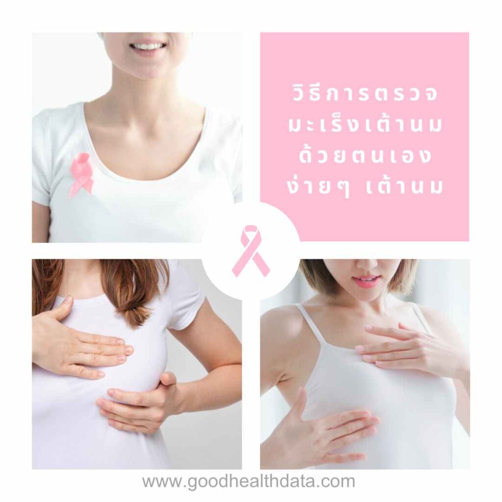 วิธีการตรวจมะเร็งเต้านม