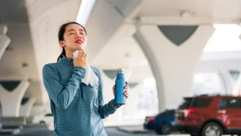 เหงื่อออกมาก